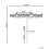 Beliani Patio Parasol 155 cm MONDELLO White/ Black 3