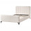 Beliani Bed Boucle LUNAN 120 x 200 cm (EU Small Double) Off-White 5
