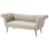 Beliani Chaise Longue NANTILLY Fabric Light Brown 4