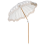 Beliani Patio Parasol 155 cm MONDELLO White/ Black 5