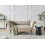 Beliani Chaise Longue NANTILLY Fabric Light Brown 2