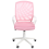 Beliani Office Chair BONNY Pink 4
