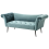 Beliani Chaise Longue NANTILLY Velvet Teal 4