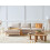 Beliani Corner Sofa 4 Seater SIGGARD Fabric Beige Right Hand 2