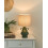 Beliani Table Lamp KERULEN Ceramic Green 2