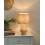 Beliani Table Lamp KERULEN Ceramic Beige 3