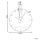 Beliani Wall Clock TAUGON Metal Black 3