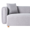 Beliani Sofa 2 Seater LILLEROD Fabric Grey 6