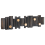 Beliani Wall Mounted Coat Rack ZILLAH Black 4