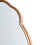 Beliani Wall Mirror EPANNES 49 cm 84 cm Gold 6