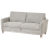 Beliani Sofa 3 Seater MARE Fabric Grey 4