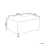 Beliani Ottoman KOHLO Fabric Light Beige 3