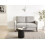 Beliani Sofa 2 Seater MARE Fabric Grey 2