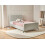 Beliani Bed Boucle LUNAN 120 x 200 cm (EU Small Double) Beige 2