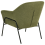Beliani Armchair VEDDIGE Fabric Green 6