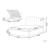 Beliani Ottoman Bed CHALLANS Fabric Off-White 140 x 200 cm (EU Double) 3