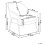 Beliani Armchair VEDDIGE Fabric Beige 3
