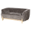 Beliani Sofa 2 Seater ALNOR Chenille Brown 4