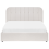 Beliani Ottoman Bed CHALLANS Fabric Off-White 140 x 200 cm (EU Double) 6