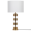 Beliani Table Lamp BEATTON Metal Gold 2