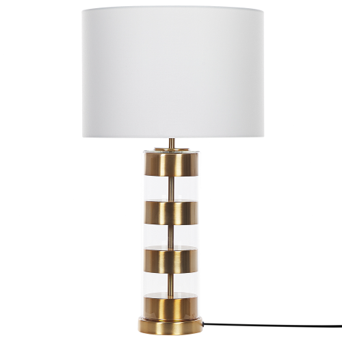 Beliani Table Lamp BEATTON Metal Gold 1