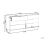Beliani 6 Drawer Chest WALPOLE White 3