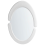 Beliani Wall Mirror MASSAY 53 cm x 90 cm Velvet White 4