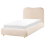 Beliani Ottoman Bed BLAGNAC Boucle Light Beige 90 x 200 cm (EU Single) 6