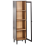 Beliani Glass Display Cabinet TINGLEDALE 40 cm Black 5