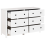 Beliani 6 Drawer Chest HAZELVALE White 5