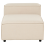 Beliani ARDAL 1-Seat Section Beige Fabric 4