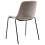 Beliani Set of 4 Dining Chairs TILLER Fabric Beige 6