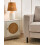 Beliani Table Lamp BARTANG Ceramic White 2