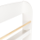 Beliani Wall Bookshelf LILOET 100 cm White 6