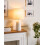 Beliani Table Lamp SALIENTE Ceramic Off-White 2