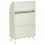 Beliani 3 Tier Bookcase LILOET 102 cm Light Green 3
