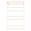 Beliani Wall Bookshelf LILOET 100 cm White 4