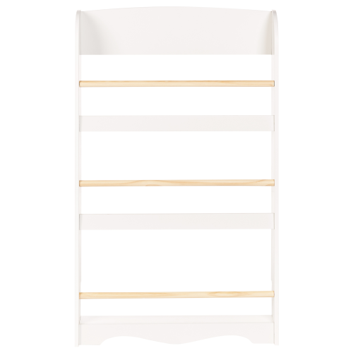 Beliani Wall Bookshelf LILOET 100 cm White 1