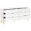Beliani 6 Drawer Chest WALPOLE White 5
