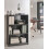 Beliani 3 Tier Bookcase ZEHNA 117 cm Black 2