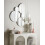Beliani Wall Mirror CLAIS 82 cm 80 cm Silver 2