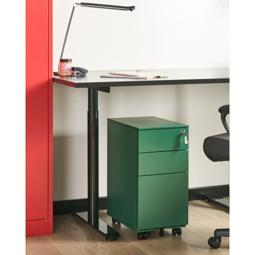 Beliani Storage Unit BOLSENA Metal Green 1