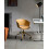 Beliani Office Chair GLEEFUL Fabric Yellow 2