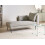 Beliani Right-Hand Chaise Longue YERRES Fabric Grey 2