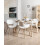 Beliani Set of 4 Dining Chairs MILLERS White 2