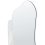 Beliani Wall Mirror ARVERT 60 cm 80 cm White Marble 5
