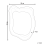 Beliani Wall Mirror SANTEC 59 cm 77 cm Gold 3