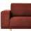 Beliani Sofa 3 Seater NIVALA Fabric Red 6