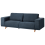 Beliani Sofa 3 Seater NIVALA Fabric Dark Blue 4