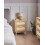 Beliani 2 Drawer Bedside Table COSTELLO Light Brown 2